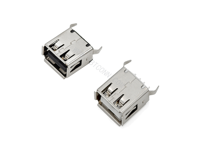 USB A TYPE 180° 母座