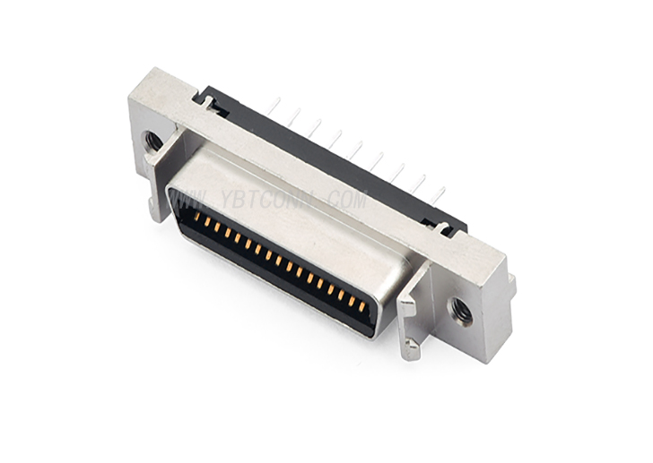 SCSI 连接器 36P 180° 母座