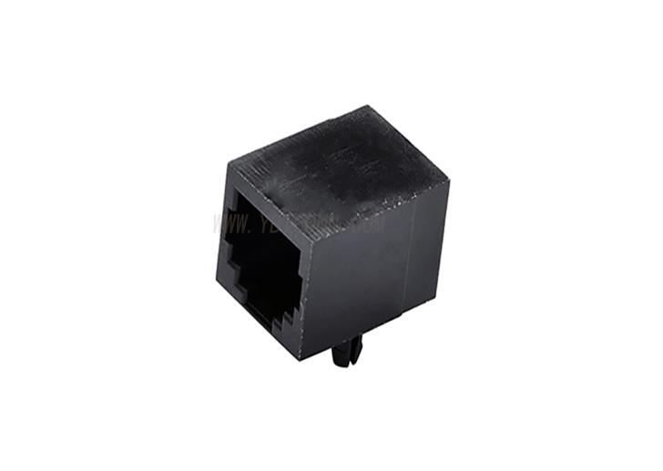 RJ11 6P6C 90° 穿孔式