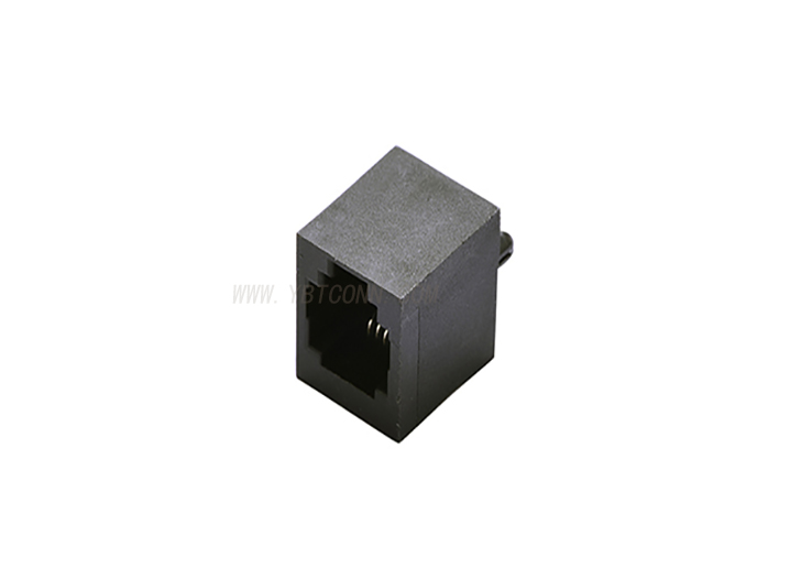 RJ11 6P6C 180° 穿孔式