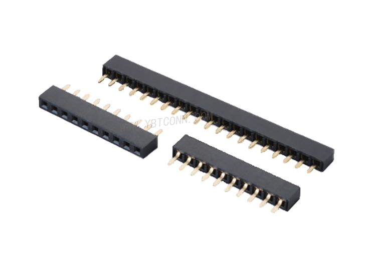 排母 单排PH2.0mm 2.0X4.0 DIP180°