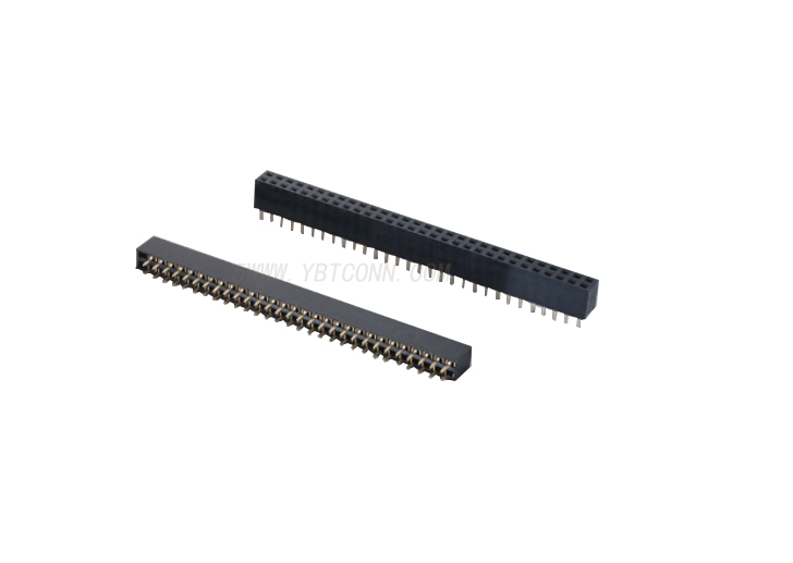 排母 双排PH2.0mm 2.0X4.3 DIP180°