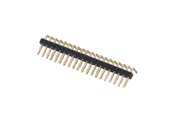 排针 PH1.0mm DIP90° 单排单塑